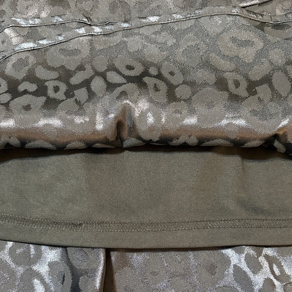 Altar’d State Teal Leopard Print Dress Size Small - Picture 5 of 10